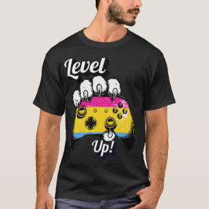 Pan Pride Level Up Tiger Paw Controller T-Shirt 20
