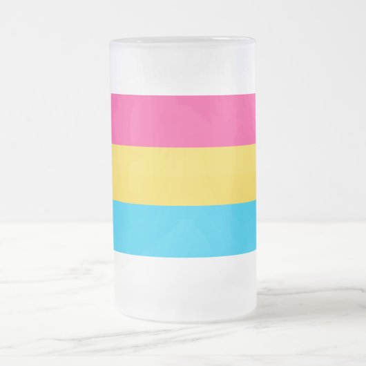 Pan Pride Mattierte Tasse (Mittel)