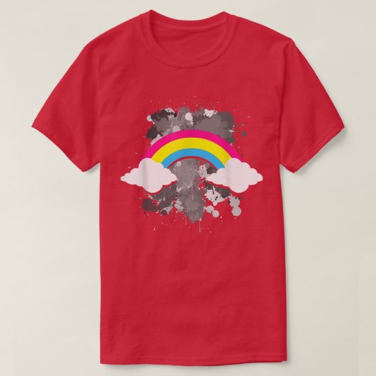 Pan Pride Rainbow Equality Que Prix Month LGBT  T-Shirt (Design vorne)