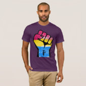 Pan-Pride-Resistenz T-Shirt (Vorne ganz)
