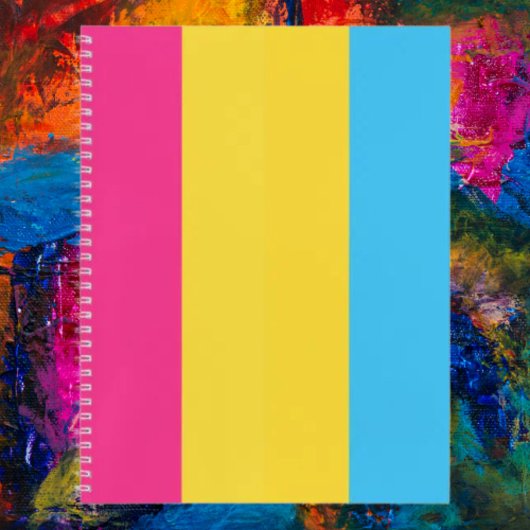 Pan Pride Spiral Notebook Notizblock