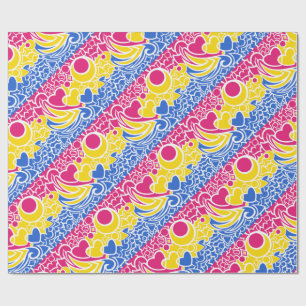 Pan Pride Squiggles Geschenkpapier