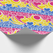 Pan Pride Squiggles Geschenkpapier (Ecke)