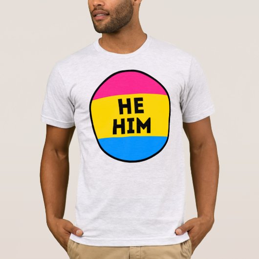 Pan Pride T - Shirt (Vorderseite)
