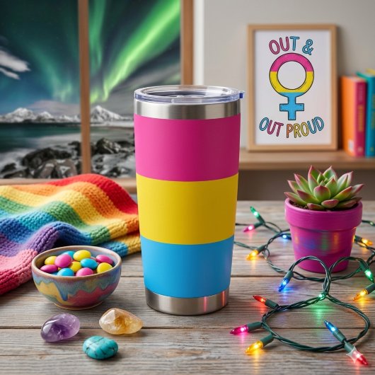 Pan Pride Thermal Tumbler Thermobecher