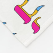 Pan-Stolz-Flagge Chai Fleecedecke (Ecke)