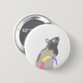 Pan-Stolz-Ratte Button (Vorne & Hinten)