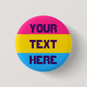 Pan-Stolzflagge Button (Vorderseite)