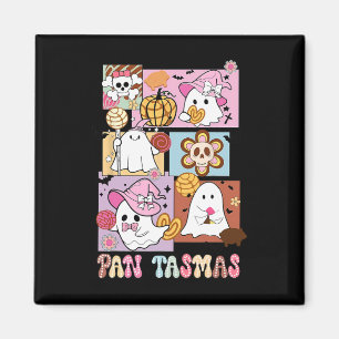 Pan Tasmas Ghost Pumpkin Spooky Conchas Halloween Magnet