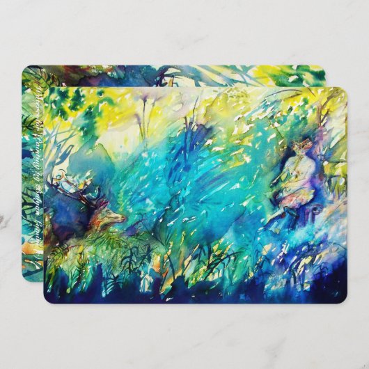 PAN UND DEINE IM WALD (Vorne/Hinten)