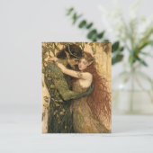 Pan und Fairy Postkarte (Stehend Vorderseite)