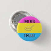 Pan und stolzes button (Vorne & Hinten)