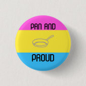 Pan und stolzes button (Vorderseite)