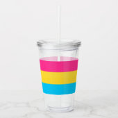 Pan Vibe Acrylic Tumbler Acryltrinkbecher (Vorderseite)