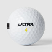 Pana Black und Lila Golfball (Logo)