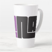 Pana Black und Lila Milchtasse (Rechte Ecke)