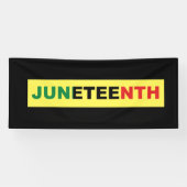 Panafrikanisch, 19. Juni Banner (Horizontal)