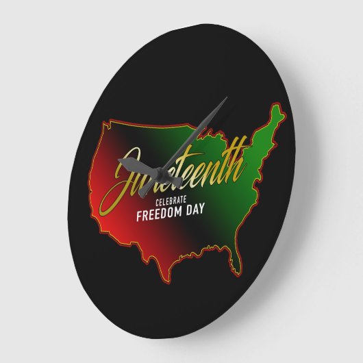 Panafrikanisch, 19. Juni Große Wanduhr (Winkel)