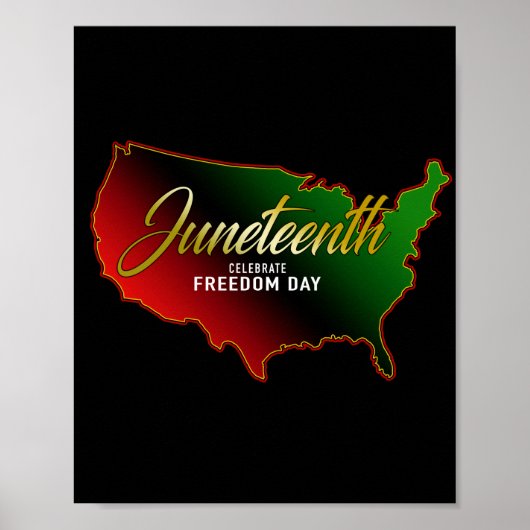 Panafrikanisch, 19. Juni Poster (Vorne)