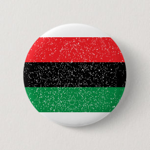 Panafrikanische Flagge, Afroamerikanische Schwarze Button