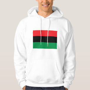 Panafrikanische Flagge, Afroamerikanische Schwarze Hoodie