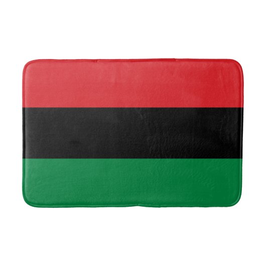 Panafrikanische Flagge Badematte (Vorderseite)
