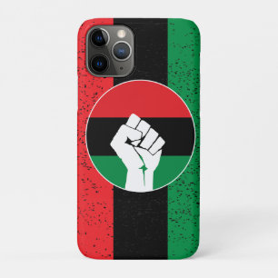 Panafrikanische Flagge Faust, Afroamerikanische Sc Case-Mate iPhone Hülle
