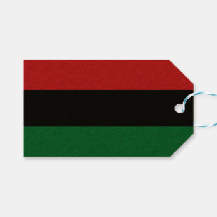 Panafrikanische Flagge Geschenkanhänger