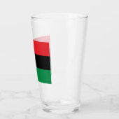 Panafrikanische Flagge Glas (Links)