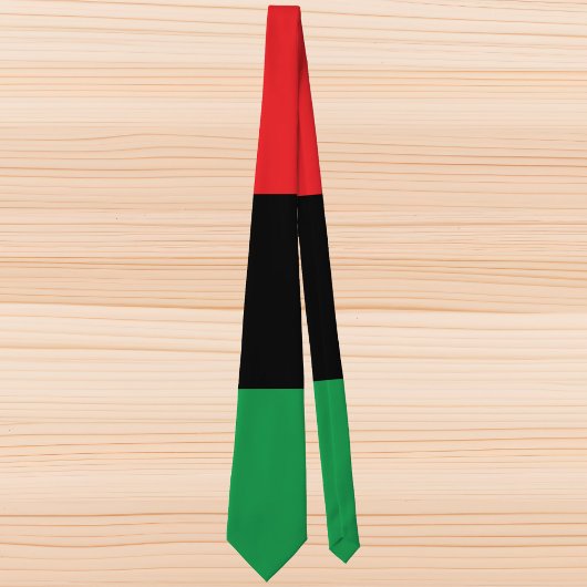 Panafrikanische Flagge Kwanzaa Krawatte