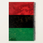 Panafrikanische Flagge Notizblock (Rückseite)