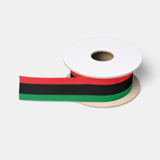 Panafrikanische Flagge Satinband