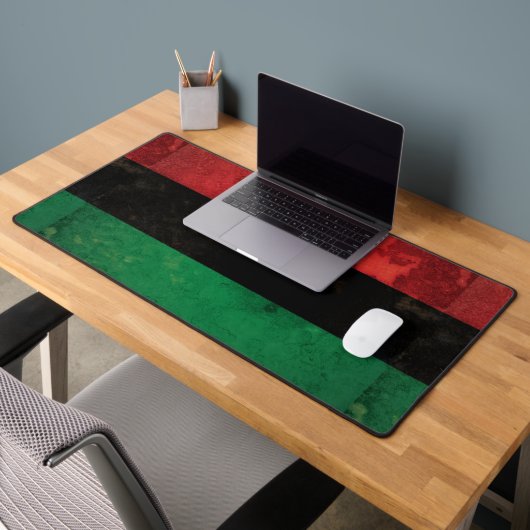 Panafrikanische Flagge Schreibtischunterlage (Büro 2)
