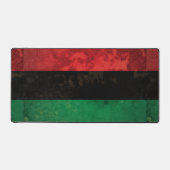 Panafrikanische Flagge Schreibtischunterlage (Vorderseite)