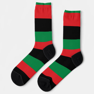Panafrikanische Flagge Socken