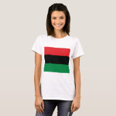 Panafrikanische Flagge T-Shirt (Vorne ganz)