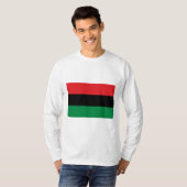 Panafrikanische Flagge T-Shirt (Vorne ganz)