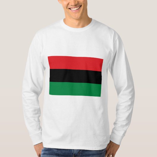 Panafrikanische Flagge T-Shirt (Vorderseite)