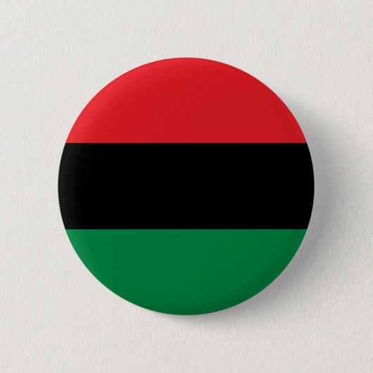 Panafrikanische UNIA-Flagge Button (Vorderseite)