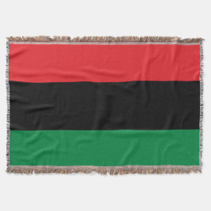 Panafrikanische UNIA-Flagge Decke