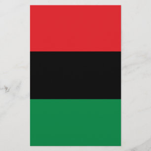 Panafrikanische UNIA-Flagge Flyer