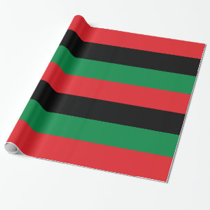 Panafrikanische UNIA-Flagge Geschenkpapier