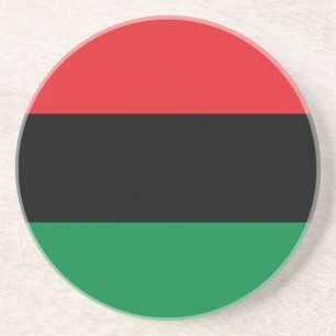 Panafrikanische UNIA-Flagge Getränkeuntersetzer