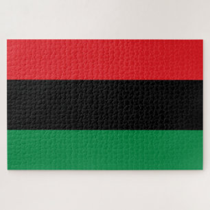 Panafrikanische UNIA-Flagge Puzzle