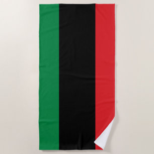 Panafrikanische UNIA-Flagge Strandtuch