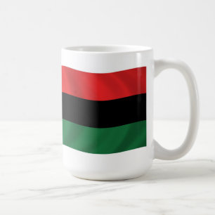 Panafrikanische (UNIA) Flagge Tasse