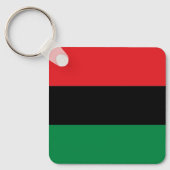 Panafrikanische UNIA Kwanzaa-Flagge Schlüsselanhänger (Vorderseite)