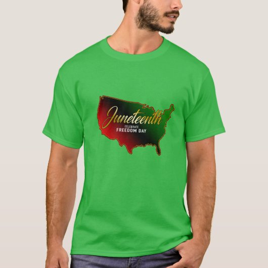 Panafrikanischer T - Shirt im Juni (Vorderseite)