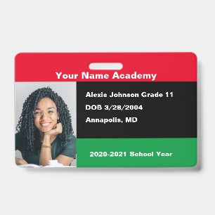 Panafrikanisches Do-it-yourself-Homeschool-Abzeich Ausweis