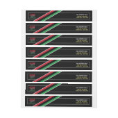 Panafrikanisches Flaggendesign, 19. Jubiläumsfeier (Bogen)